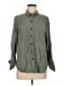 Universal Thread Green 3/4 Sleeve Button-Down Shirt Size M - photo 1