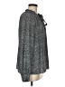 The Limited 100% Polyester Animal Print Gray Long Sleeve Blouse Size M - photo 4