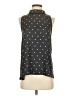 Ann Taylor LOFT 100% Polyester Black Sleeveless Blouse Size S - photo 1