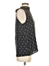 Ann Taylor LOFT 100% Polyester Black Sleeveless Blouse Size S - photo 4
