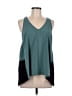 Athleta Teal Sleeveless Blouse Size M - photo 1
