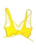 Unbranded Yellow Swimsuit Top Size M - photo 2