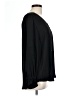 T Tahari 100% Polyester Black Long Sleeve Blouse Size L - photo 4
