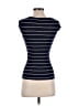 Amour Vert Blue Short Sleeve Top Size XS - photo 2