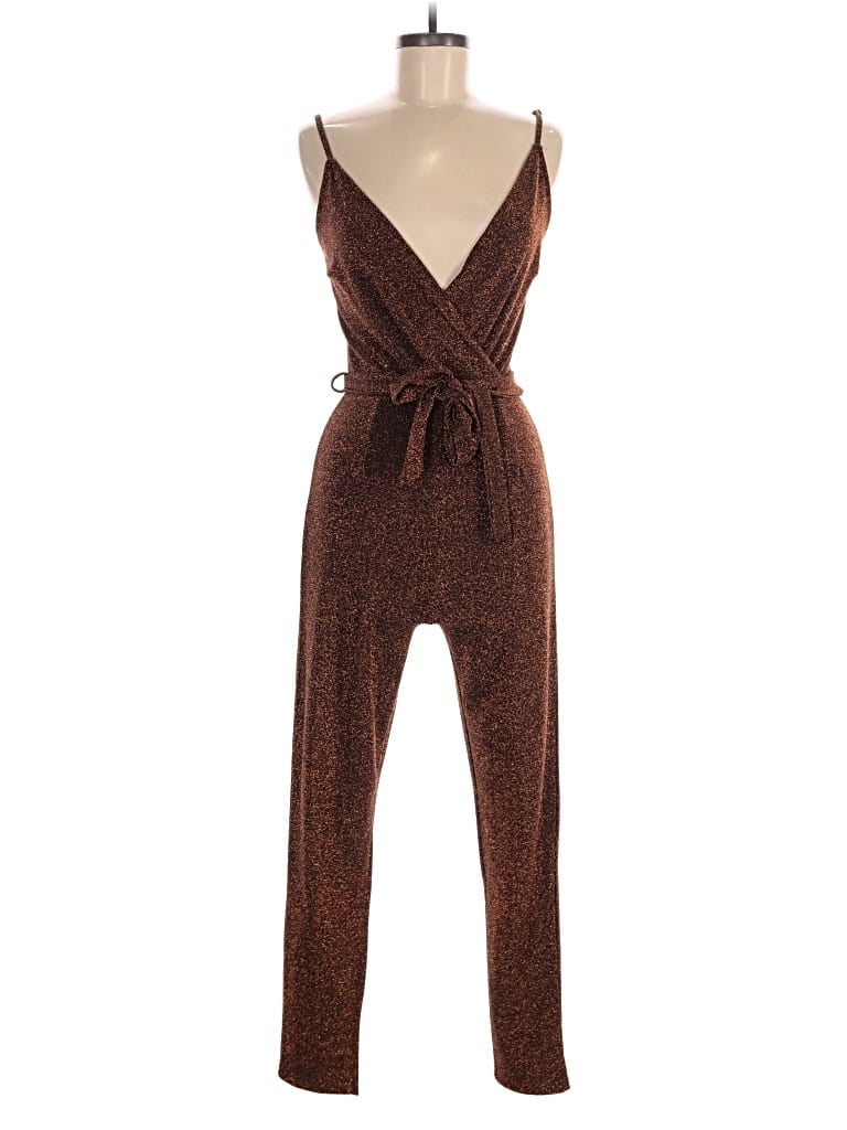 Pre-owned Mind Code Jumpsuit In Brown