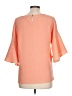 Calvin Klein Orange Short Sleeve Blouse Size L - photo 2