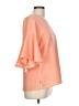 Calvin Klein Orange Short Sleeve Blouse Size L - photo 4