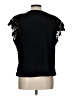 Express 100% Cotton Black Short Sleeve Top Size L - photo 2