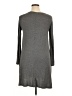 Piko Solid Gray Casual Dress Size XL - photo 2