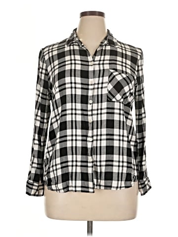 Alexander Jordan 3/4 Sleeve Button-Down Shirt (view 1)