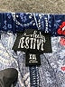 Assorted Brands 100% Cotton Paisley Blue Shorts Size XXL - photo 3