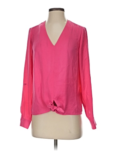 G by Giuliana Rancic Long Sleeve Blouse (view 1)