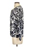 Lands' End 100% Supima Cotton Print Blue Pullover Sweater Size S - photo 5