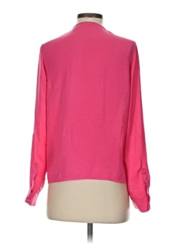 G by Giuliana Rancic Long Sleeve Blouse (view 2)