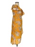 Monteau 100% Polyester Paisley Yellow Casual Dress Size S - photo 4