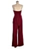 Lulus Solid Burgundy Jumpsuit Size M - photo 2