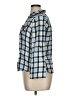 Cato Plaid Blue 3/4 Sleeve Button-Down Shirt Size XL - photo 5