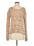 Hinge Tweed Tan Pullover Sweater Size XS - photo 1