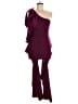 Jay Godfrey Burgundy Jumpsuit Size 8 - photo 1