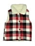 Mud Pie Plaid Red Vest Size 12-18 mo - photo 1