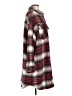 ee:some 100% Polyester Plaid Red Coat Size L - photo 4