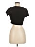Forever 21 Black Short Sleeve Top Size M - photo 2