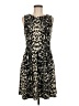 Mossimo Animal Print Black Cocktail Dress Size M - photo 1