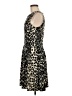 Mossimo Animal Print Black Cocktail Dress Size M - photo 5