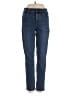 J Brand Solid Blue Jeans Size 25 waist - photo 1