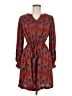 Tiny 100% Rayon Paisley Red Casual Dress Size M - photo 1