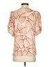 DKNY 100% Polyester Pink Short Sleeve Blouse Size S - photo 2