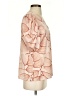DKNY 100% Polyester Pink Short Sleeve Blouse Size S - photo 4