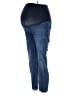 Indigo Blue Solid Blue Jeggings Size M - photo 1