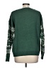 Staccato 100% Acrylic Print Green Pullover Sweater Size L - photo 2