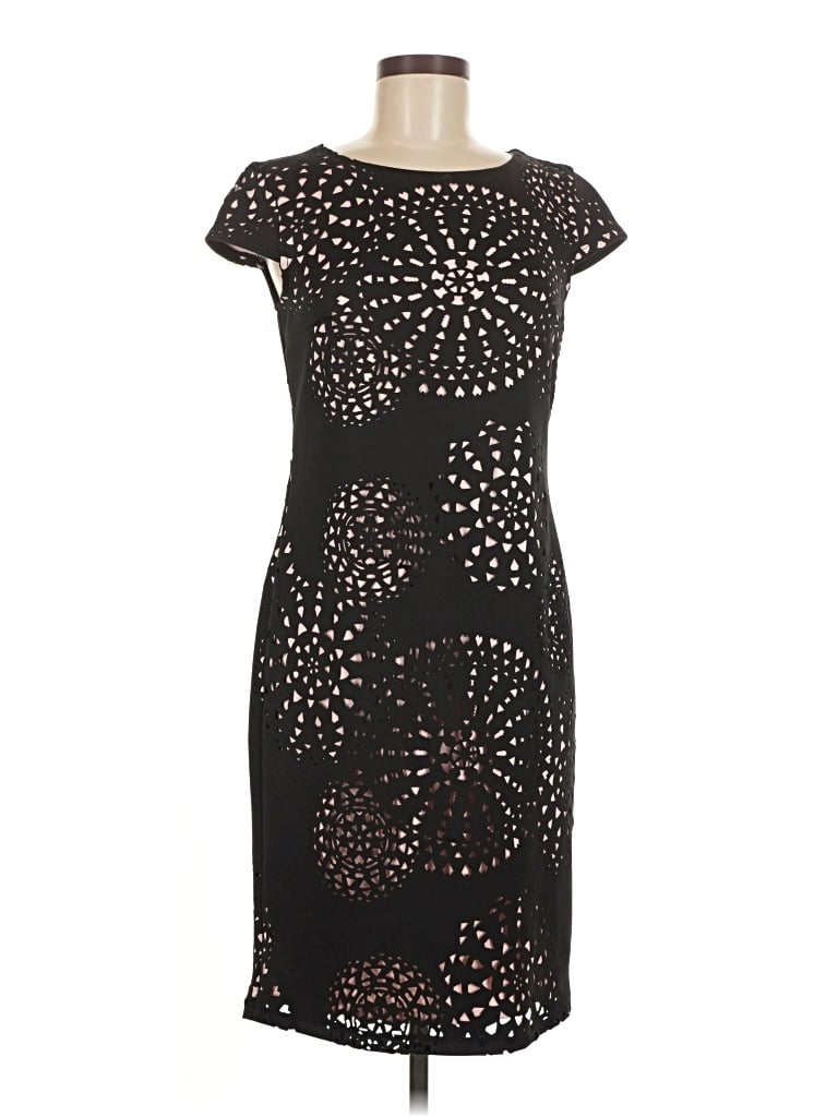 Pre-owned Signature Cocktail Dress In Black