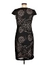 Signature Graphic Black Cocktail Dress Size 6 - photo 2