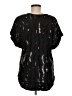 Veronica M. Black Short Sleeve Blouse Size M - photo 2