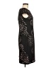 Signature Graphic Black Cocktail Dress Size 6 - photo 4