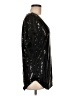 Veronica M. Black Short Sleeve Blouse Size M - photo 4