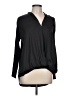 Dolan Black Long Sleeve Blouse Size L - photo 1
