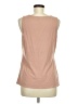 Ann Taylor Factory Tan Sleeveless Blouse Size M - photo 2