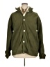 Unbranded 100% Polyester Solid Green Coat Size XL - photo 1