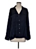 MNG Black Long Sleeve Blouse Size 8 - photo 1