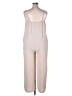Unbranded 100% Polyester Solid Tan Jumpsuit Size XL - photo 2