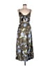 Unbranded 100% Polyester Floral Green Brown Casual Dress Size M - photo 1
