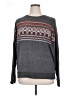 Cuddl Duds Print Gray Pullover Sweater Size XL (tall) - photo 1