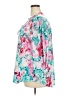 Juniper + Lime Floral Pink 3/4 Sleeve Blouse Size 2X - photo 5