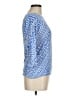 Ruby Rd. Blue 3/4 Sleeve Blouse Size M (petite) - photo 4