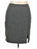 Venezia Stripes Gray Formal Skirt Size 18 - photo 1