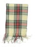 Unbranded Plaid Green Tan Scarf One size - photo 2